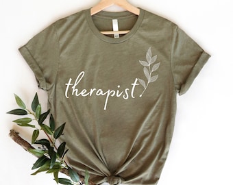 Therapeuten Shirt, Therapeuten T-Shirt, Therapie Shirt, psychisches Gesundheitsbewusstsein, Ratgeber Shirt, Psychologe Shirt, Therapie Tee, Therapeut Geschenk