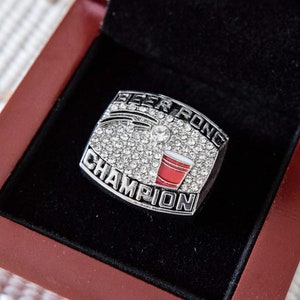 Beer Pong Championship Ring - Tournament Winner