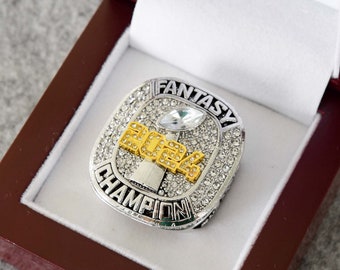Anillo de campeonato de la Fantasy Football League 2024