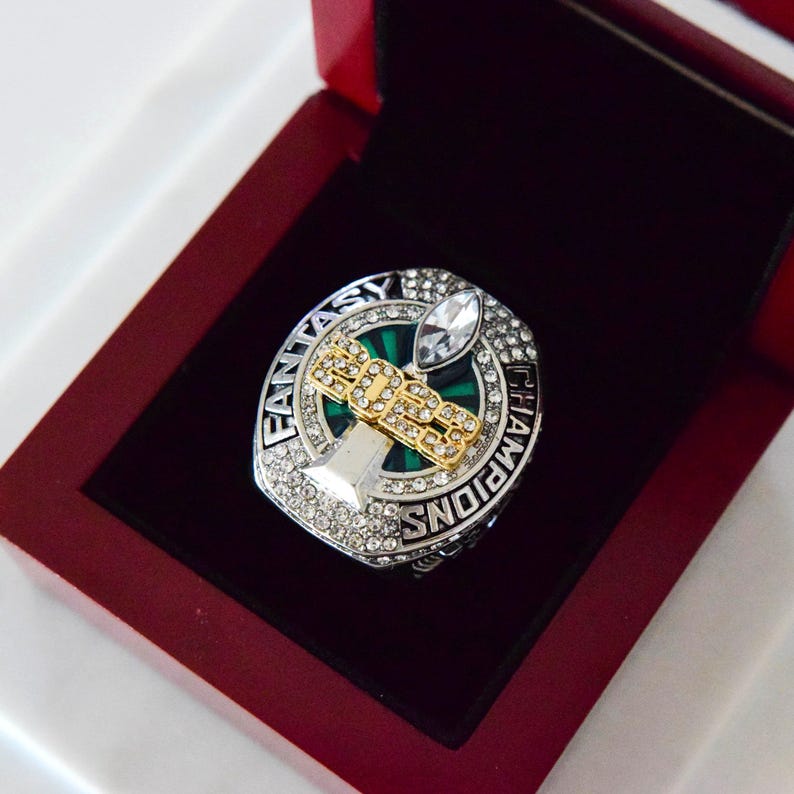 Fantasy 2023 Football League FFL Championship Ring image 1