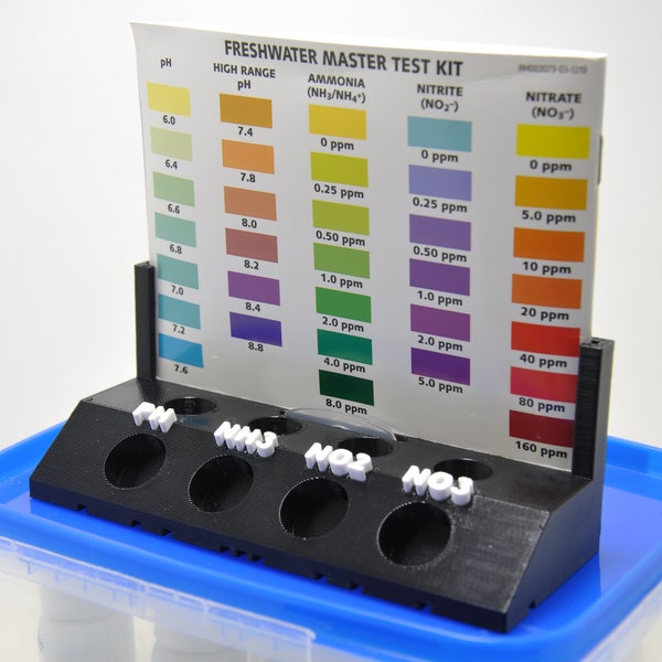 API Master Test Kit Tube Holder and Drying Rack