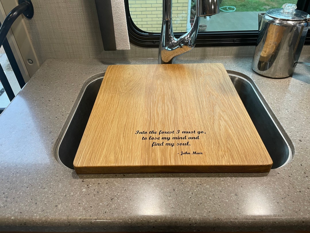 Custom RV Camper Over the Sink Cover Cutting Board. Etsy