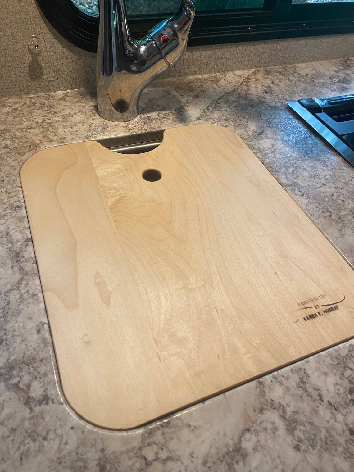 Custom Fit RV Camper Sink Cover Cutting Board Etsy