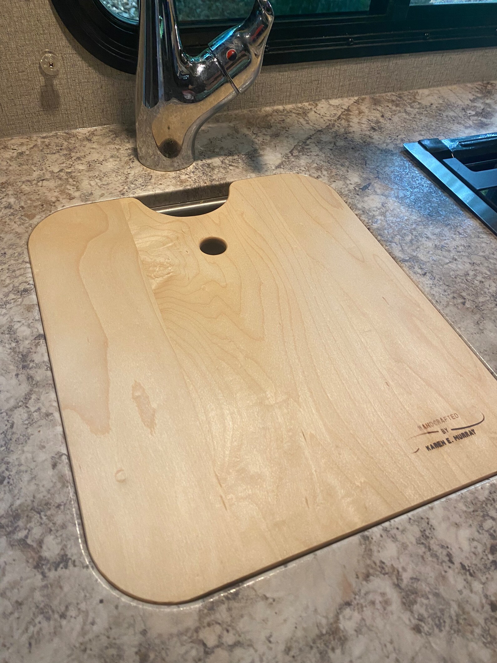 Custom Fit RV Camper Sink Cover Cutting Board Etsy