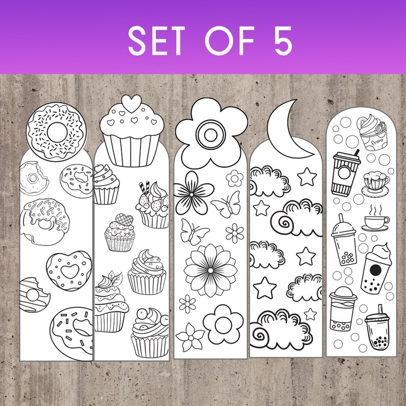 Coloring Bookmarks for Kids Coloring Pages Printable Classroom ...