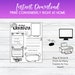 All About Mom Printable Mothers Day Keepsake All About My Mom Fillable ...