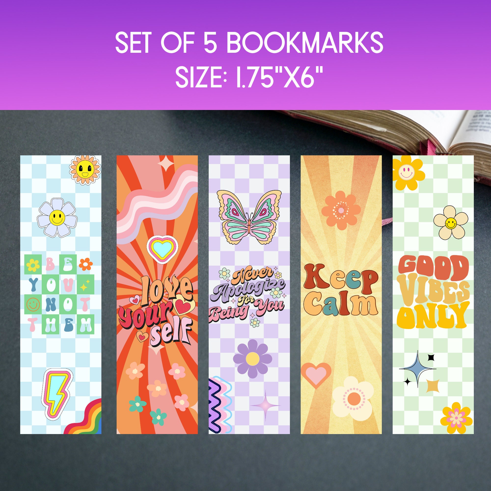 Printable Motivational Bookmarks Motivational Quotes Positive - Etsy