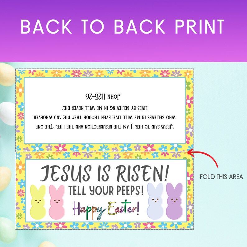 Jesus is Risen Tell Your Peeps, He is Risen Tell Your Peeps Easter