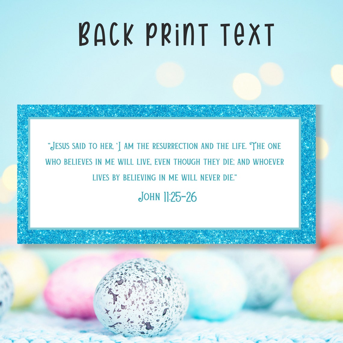 Jesus is Risen Tell Your Peeps Happy Easter Peeps Topper He is Risen