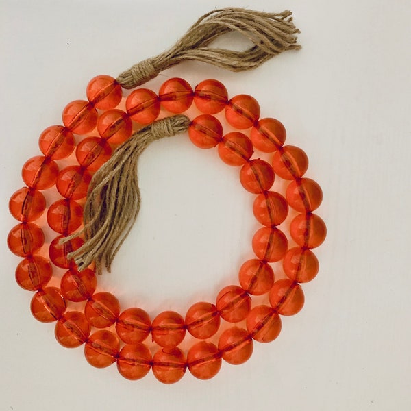 Glass Bead Garland Etsy