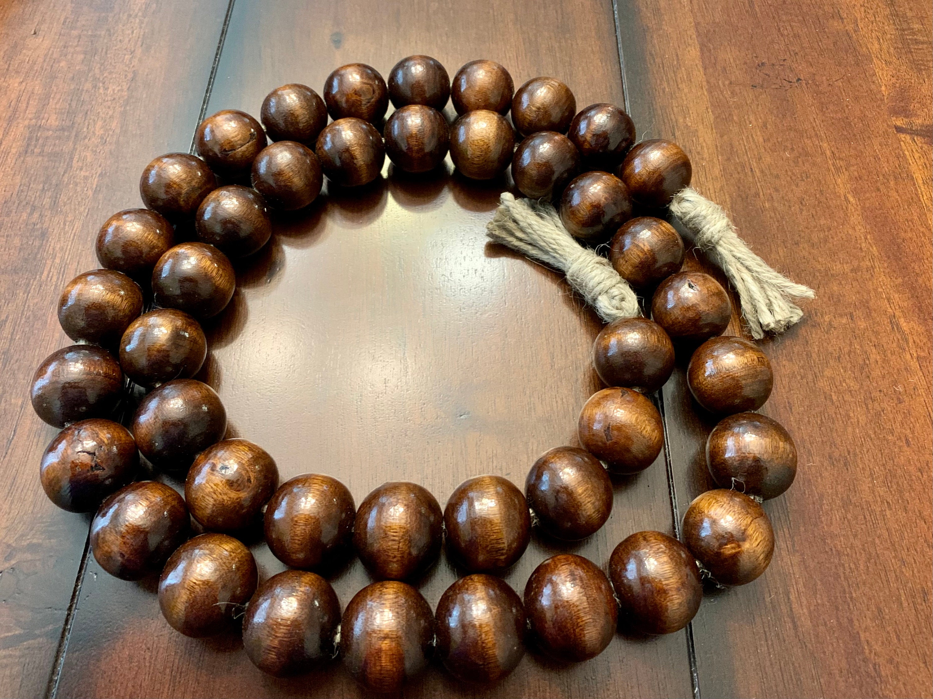 Mango Wood Contentment Beads