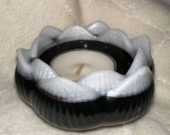 Lotus Flower Tealight Candle Trinket Dish Bowl