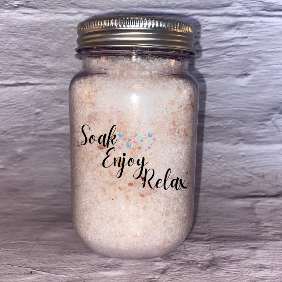 Bath salt Gift Idea Bath Soak Soak Enjoy Relax Lavender Etsy