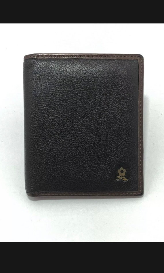 Leather Designer Wallet | Yellow | Edward