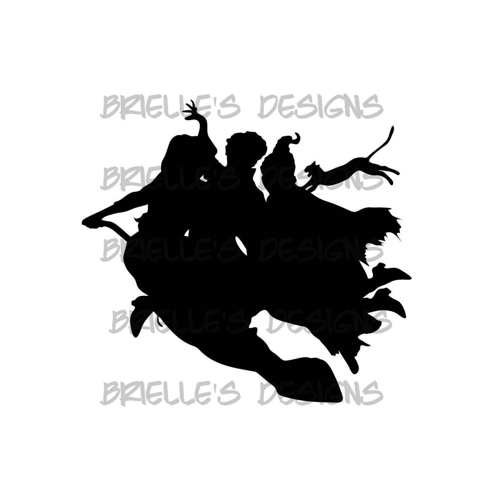 Sanderson Sisters SVG File Silhouette Witches Winifred | Etsy