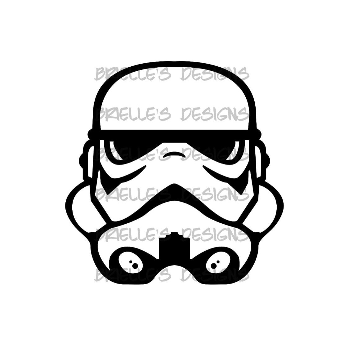Stormtrooper SVG File Star Wars Cricut Digital File - Etsy UK