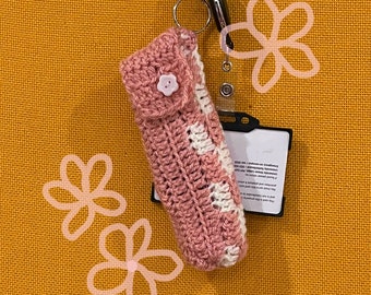 Mini checkered makeup pouches