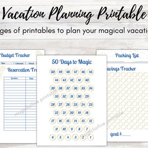 Magical Vacation Planning Bundle