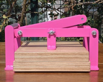 Lino Press Machine – A3 A4 A5 19" Linocut Printing Press, Hand Linoleum Press, Embossing Relief Printmaking Press.