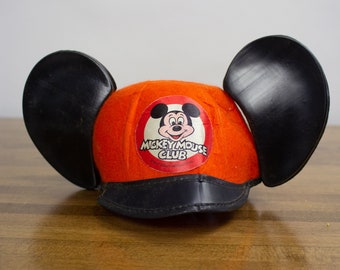 Vintage Child's Mickey Mouse Hat