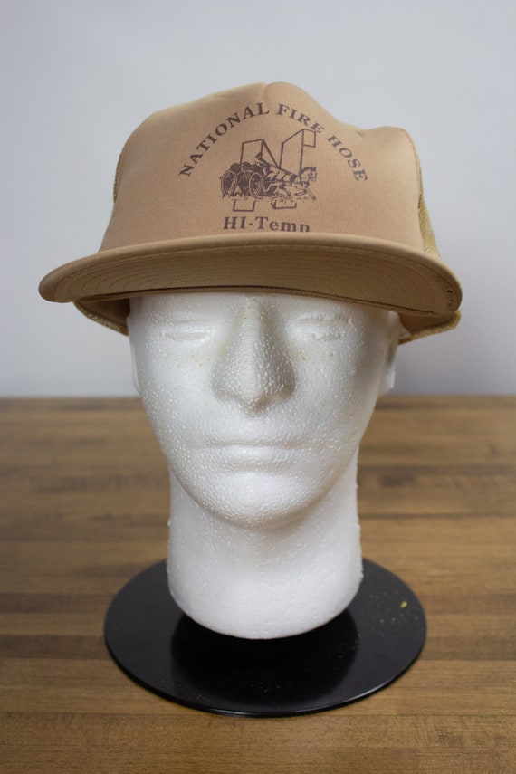 Vintage National Fire Hose Hat