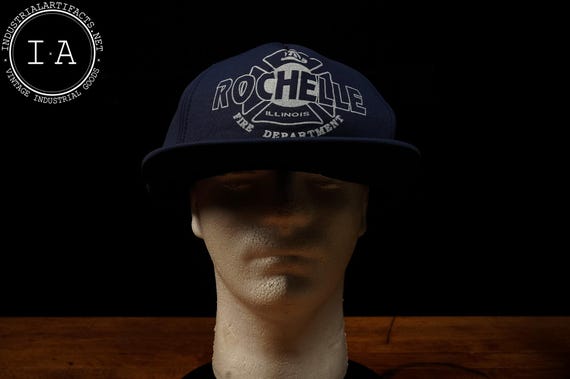 Vintage Rochelle Fire Dept. Snapback