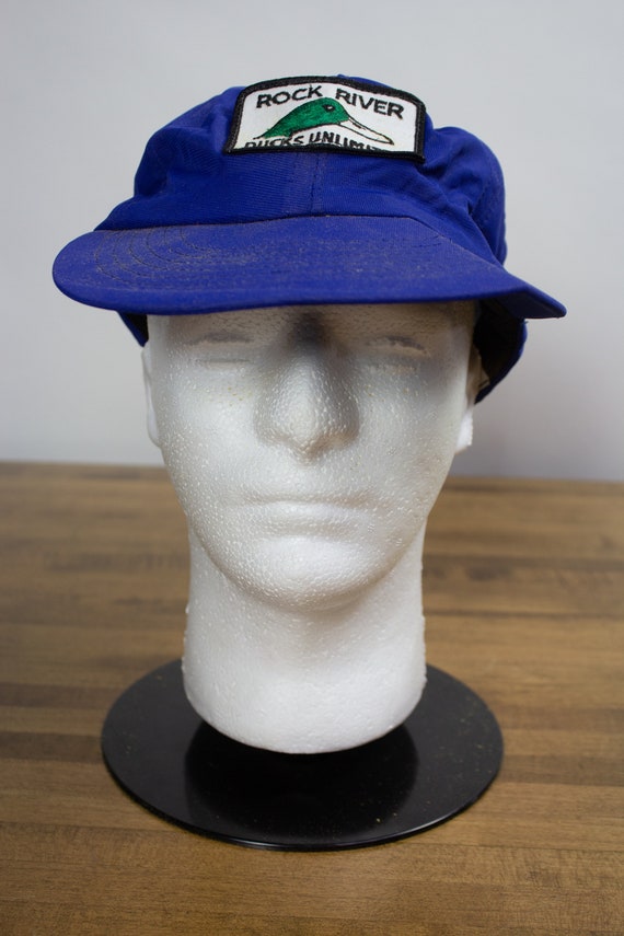 Vintage Hunting Rock River Ducks Unlimited Hat Gem
