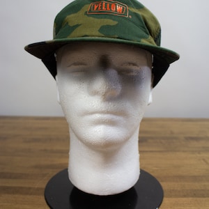 Vintage Camo Yellow Trucking Hat