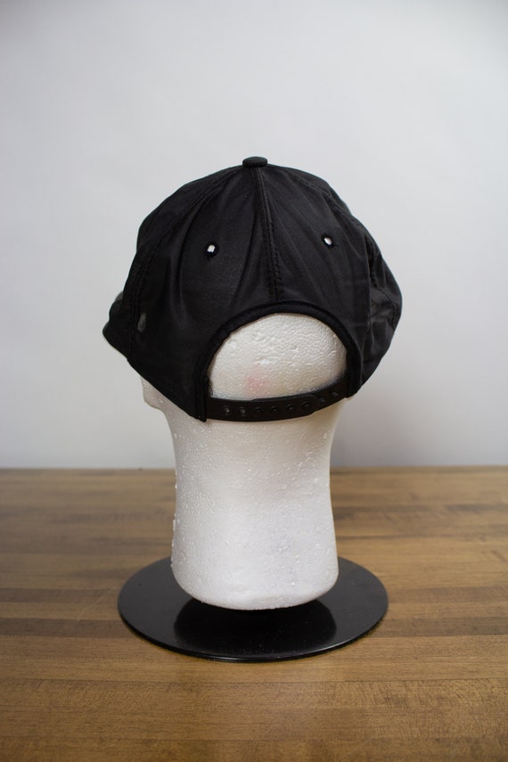 Vintage Black and Yellow Clark Hat - image 3