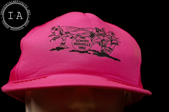 1992 Fire School Snapback Hat - image 2