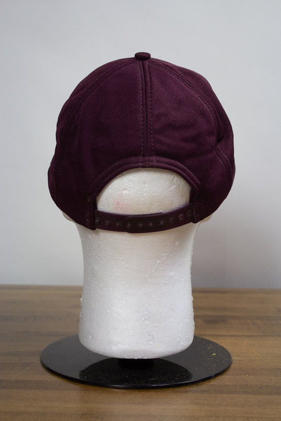 Vintage Burgundy Contel Hat - image 3