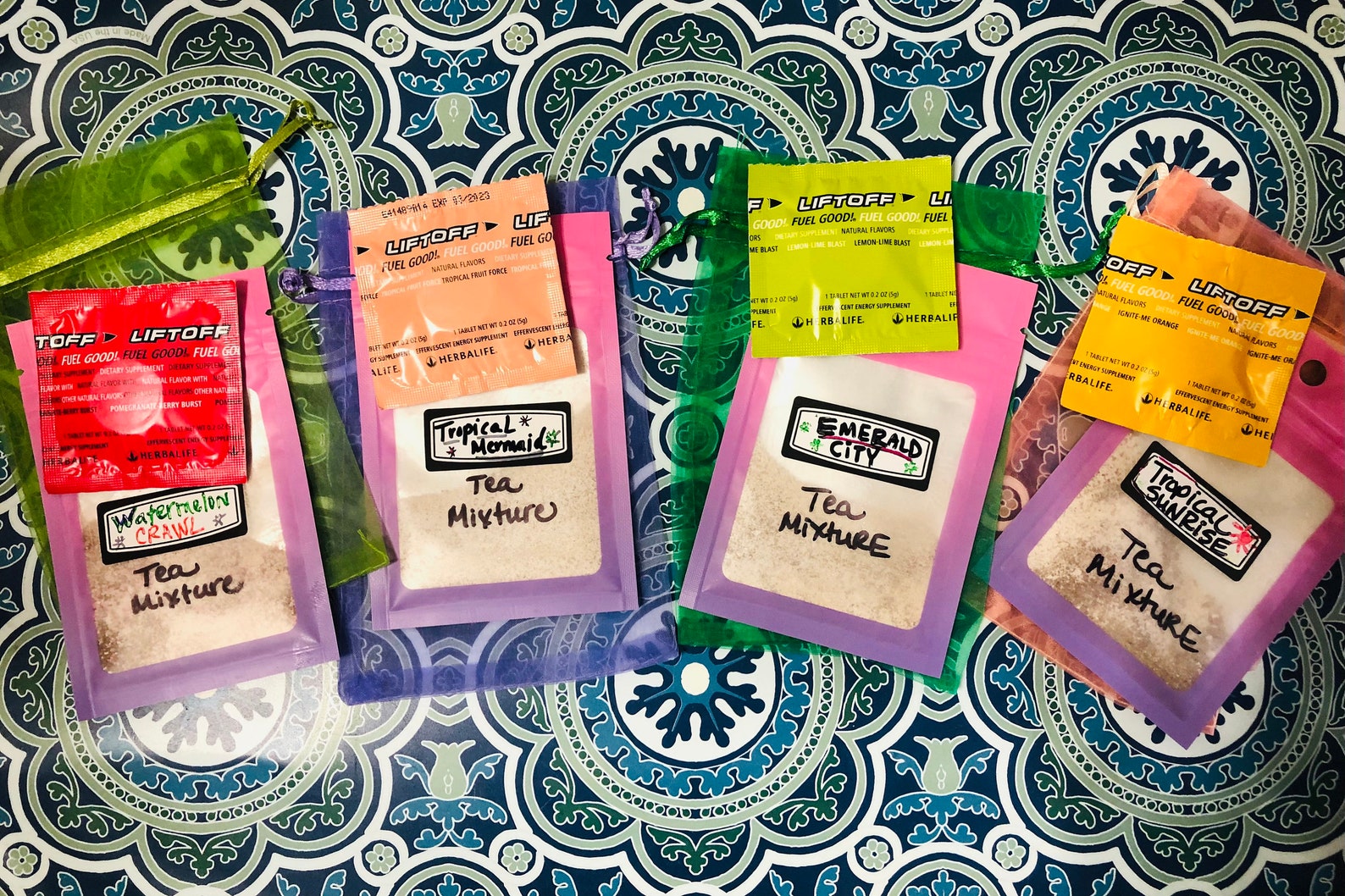 Yummy LOADED Teas 7Herbalife BOOSTED Teas at Home Etsy