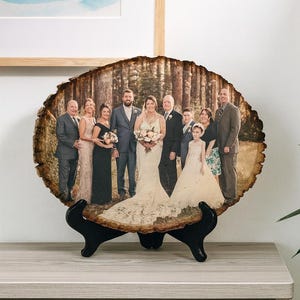 Picture Gift Wood Photo Transfer Wedding Gift Wood Picture on Wood Gift Christmas Gift Photo on Wood Anniversary Photo Gift Custom Photo