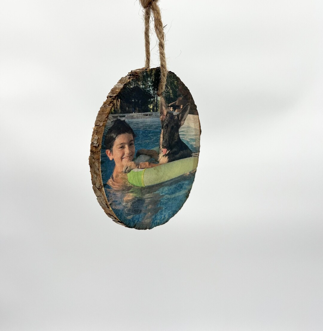 Personalized Photo Ornament Custom Christmas Gift Photo Pet Memorial ...