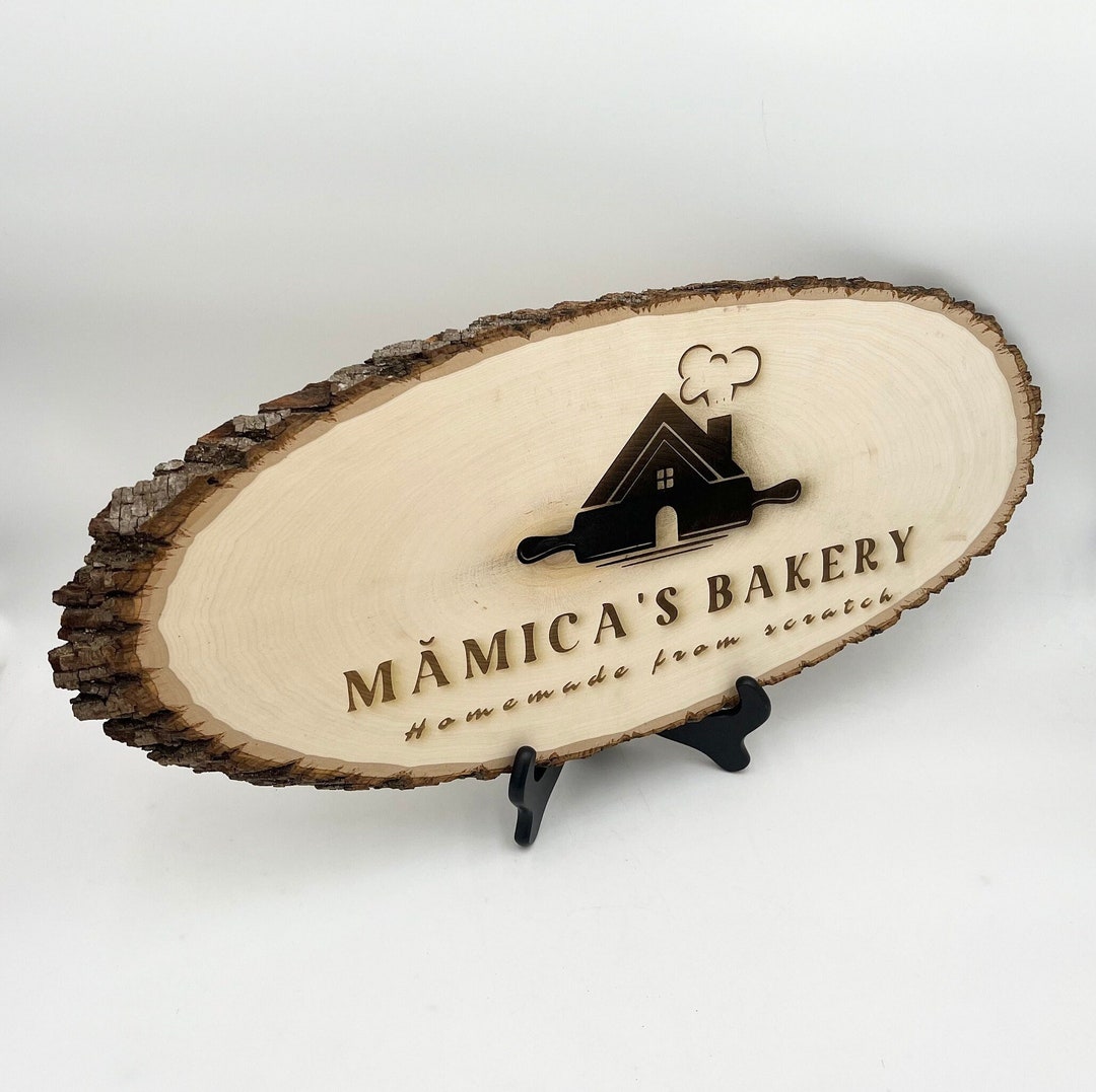 Outdoor Engraved Signs Wooden Engraved Cabin Sign Basswood Etsy