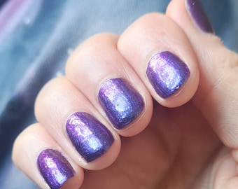 Purple Chromatic Nail Polish | Vegan, Cruelty-Free, 10-Free
