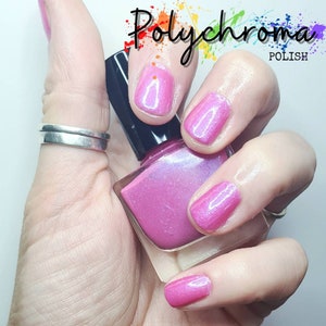 Vegan | Cruelty Free | Ten Toxin Free | UK Handmade Nail Polish - Retro Rosie