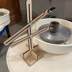 pottery wheel guage , pottery guage, ceramics, pottery tools, craft tools, pottery, clay tools, pottery wheel