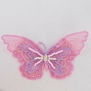 9 DESIGN Quality Iron Or Sew On Butterfly Butterflies Insect Patch Motif Bug 863