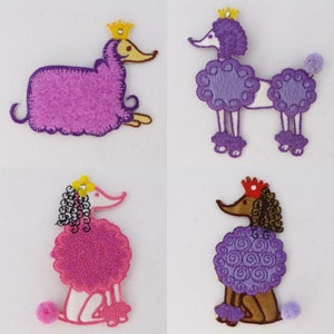 Embroidered Patches  Visible Mending - Patchwork and Poodles