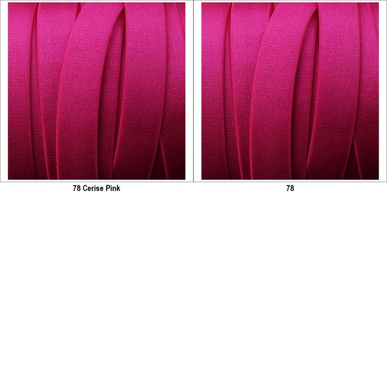 13 COLOR 15mm Satin Soft Feel Strong Lingerie Elastic Bra Strap BUY 1 2 4m 902 image 9