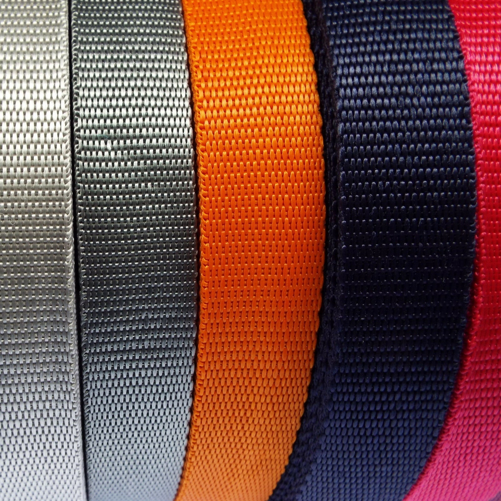 Navy Blue Nylon Webbing By The Yard | Heavy Duty