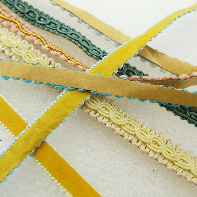 12 Style SELF ADHESIVE Braid Upholstery Lampshade Trim Narrow BUY 1 2 4m+ 675 image 6