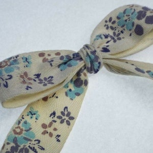 25mm Natural Cotton Twill Herringbone Floral Ribbon Flower Tape BUY 1 2 4m+ 761 image 8