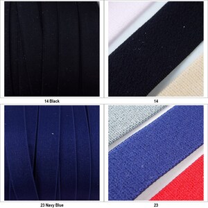 13 COLOR 15mm Satin Soft Feel Strong Lingerie Elastic Bra Strap BUY 1 2 4m 902 image 4