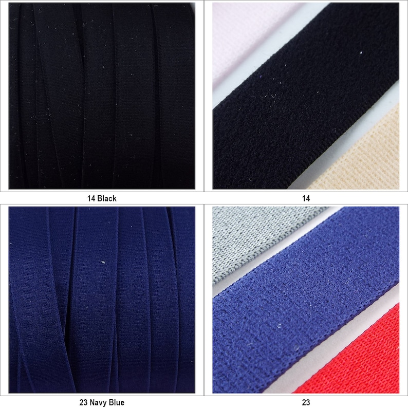 13 COLOR 15mm Satin Soft Feel Strong Lingerie Elastic Bra Strap BUY 1 2 4m 902 image 4