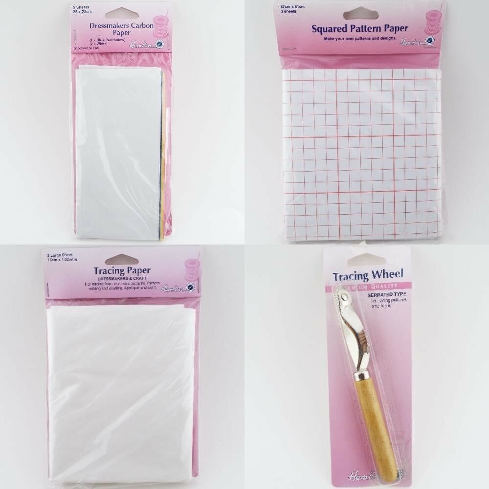 Dressmakers Tracing Paper, Carbon Paper, Clover Chacopy Tracing Paper, Tracing  Paper for Sewing 