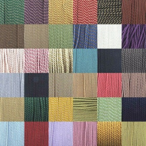 6mm 7mm Flanged Piping Cord Upholstery Etc 43 Colours BUY 1 2 4 Or 4 Metres 782D