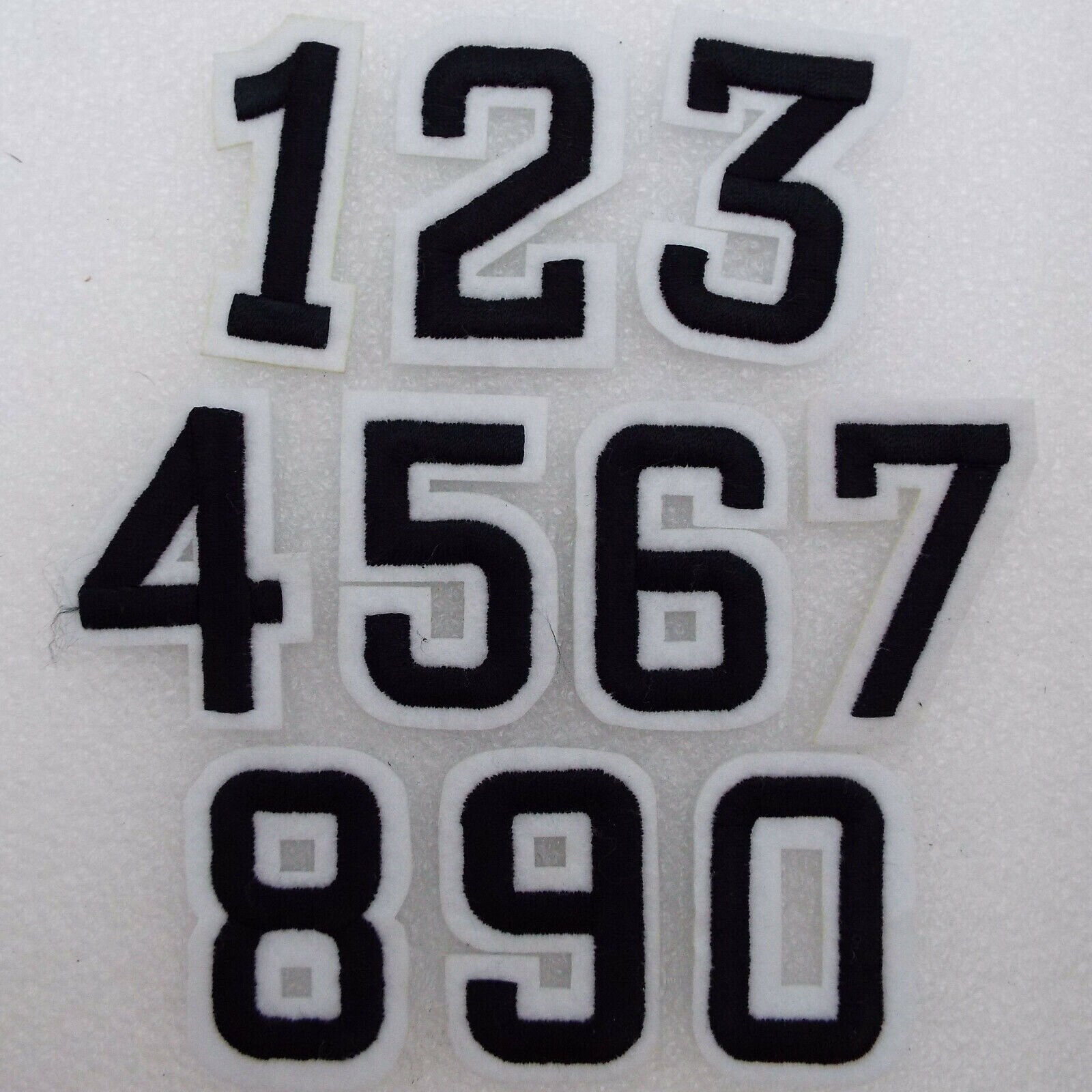 big iron on numbers for shirts