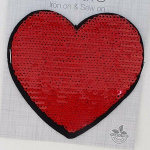 5 DESIGN Iron Or Sew On FLIP SEQUIN Patch Motif Glitz Cushion Bling Bag Top  128